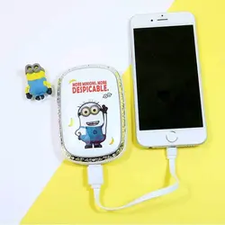 پاوربانک شارژر همراه 2000 میلی آمپر طرح فانتزی