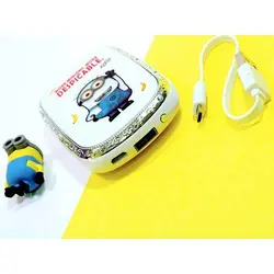 پاوربانک شارژر همراه 2000 میلی آمپر طرح فانتزی