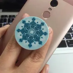 پاپ سوکت ماندالا آبی Blue mandala Popsocket