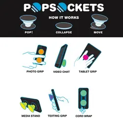 پاپ سوکت دخترانه Girls Eyes popsocket
