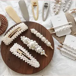 سنجاق سر مرواریدی Pearl Hair Clips