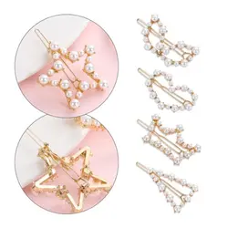 سنجاق سر هندسی مروارید