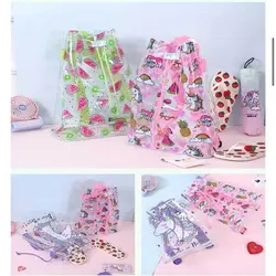 کوله شفاف شیشه ای یونیکورن Transparent Unicorn backpack