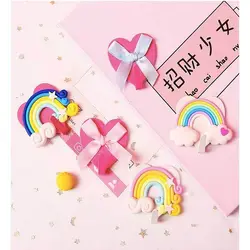 آویز برچسبی رنگین کمان وسایل