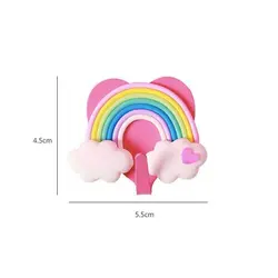 آویز برچسبی رنگین کمان وسایل