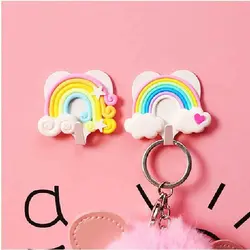 آویز برچسبی رنگین کمان وسایل