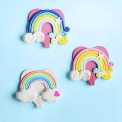 آویز برچسبی رنگین کمان وسایل