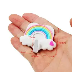 آویز برچسبی رنگین کمان وسایل