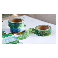 چسب کاغذ رولی تزئینی نقاشی ونگوگ