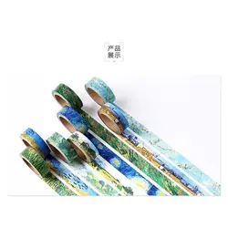 چسب کاغذ رولی تزئینی نقاشی ونگوگ