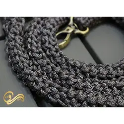 کیف دستی قلاب بافی گلدار صورتی