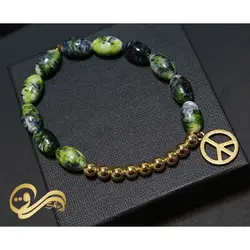 دستبند مردانه نماد صلح و دست