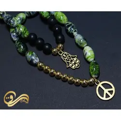 دستبند مردانه نماد صلح و دست