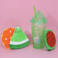 لیوان اسموتی نی دار میوه ای