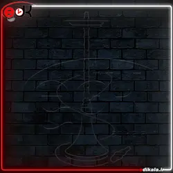 تابلو نئون طرح قلیان شماره 3 در ابعاد مختلف