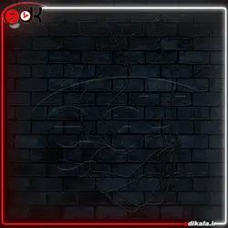 تابلو نئون طرح دست شماره 2 در ابعاد مختلف+ترانس