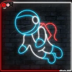 تابلو نئون طرح فانتزی شماره 4 در ابعاد مختلف + آداپتور