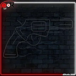 تابلو نئون طرح فانتزی شماره 11 در ابعاد مختلف + آداپتور