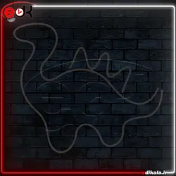 تابلو نئون طرح فانتزی شماره 24 در ابعاد مختلف + آداپتور