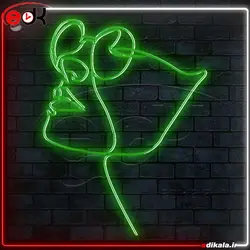 تابلو نئون طرح فانتزی شماره 23 در ابعاد مختلف + آداپتور