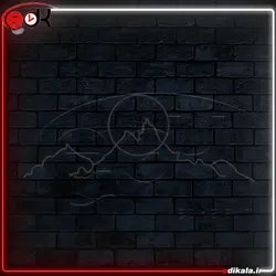 تابلو نئون طرح فانتزی شماره 38 در ابعاد مختلف + آداپتور