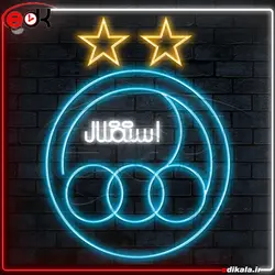 تابلو نئون طرح استقلال شماره 1 در ابعاد مختلف + آداپتور