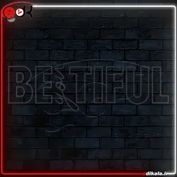 تابلو نئون طرح فانتزی شماره 71 در ابعاد مختلف + آداپتور