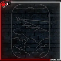 تابلو نئون طرح فانتزی شماره 69 در ابعاد مختلف + آداپتور