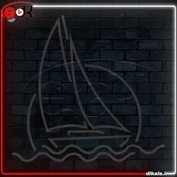 تابلو نئون طرح فانتزی شماره 68 در ابعاد مختلف + آداپتور