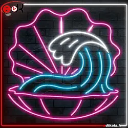 تابلو نئون طرح فانتزی شماره 67 در ابعاد مختلف + آداپتور