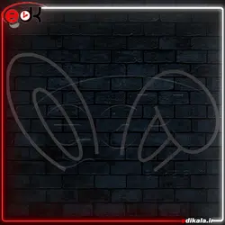 تابلو نئون طرح فانتزی شماره 85 در ابعاد مختلف + آداپتور