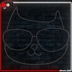 تابلو نئون طرح فانتزی شماره 76 در ابعاد مختلف + آداپتور