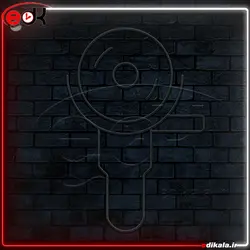 تابلو نئون طرح فرز شماره 2 در ابعاد مختلف + آداپتور