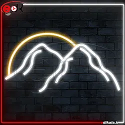 تابلو نئون طرح فانتزی شماره 88 در ابعاد مختلف + آداپتور