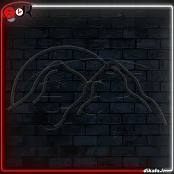 تابلو نئون طرح فانتزی شماره 88 در ابعاد مختلف + آداپتور