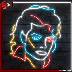 تابلو نئون طرح فانتزی شماره 99 در ابعاد مختلف + آداپتور