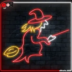 تابلو نئون طرح فانتزی شماره 109 در ابعاد مختلف + آداپتور