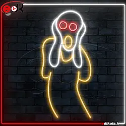 تابلو نئون طرح فانتزی شماره 119 در ابعاد مختلف + آداپتور