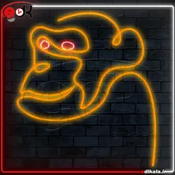 تابلو نئون طرح فانتزی شماره 127 در ابعاد مختلف + آداپتور