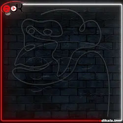 تابلو نئون طرح فانتزی شماره 127 در ابعاد مختلف + آداپتور