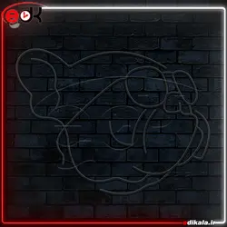 تابلو نئون طرح فانتزی شماره 126 در ابعاد مختلف + آداپتور