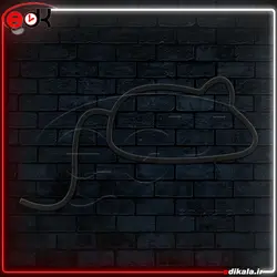 تابلو نئون طرح فانتزی شماره 124 در ابعاد مختلف + آداپتور