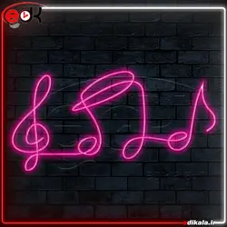 تابلو نئون طرح فانتزی شماره 135 در ابعاد مختلف + آداپتور