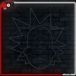 تابلو نئون طرح فانتزی شماره 133 در ابعاد مختلف + آداپتور