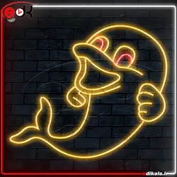 تابلو نئون طرح فانتزی شماره 142 در ابعاد مختلف + آداپتور