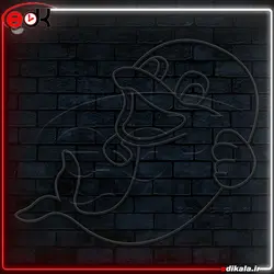 تابلو نئون طرح فانتزی شماره 142 در ابعاد مختلف + آداپتور