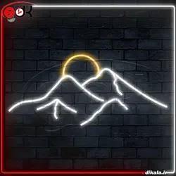 تابلو نئون طرح فانتزی شماره 164 در ابعاد مختلف + آداپتور