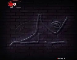 تابلو نئون طرح فانتزی شماره 188 در ابعا مختلف + آداپتور