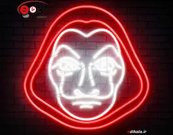 تابلو نئون طرح سینمایی شماره 2 در ابعاد مختلف +آداپتور+ فایل لایه باز