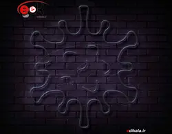تابلو نئون طرح پزشکی شماره 6 در ابعاد مختلف + آداپتور